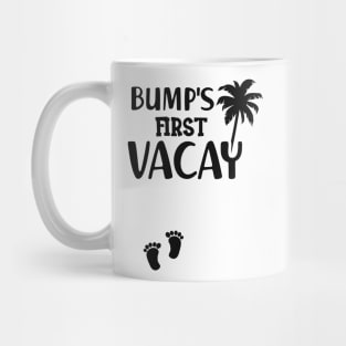 Pregnancy - Bump's first vacay Mug